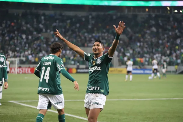 Libertadores Futbol Kupası - Grup Sahnesi: Palmeiras Deportivo Tachira 'ya karşı. 24 Mayıs 2022, Sao Paulo, Brezilya: Palmeiras ve Deportivo Tachira (Venezuela) arasındaki futbol maçı, Libertadores Futbol Kupası 'nın 6. turu için geçerlidir.