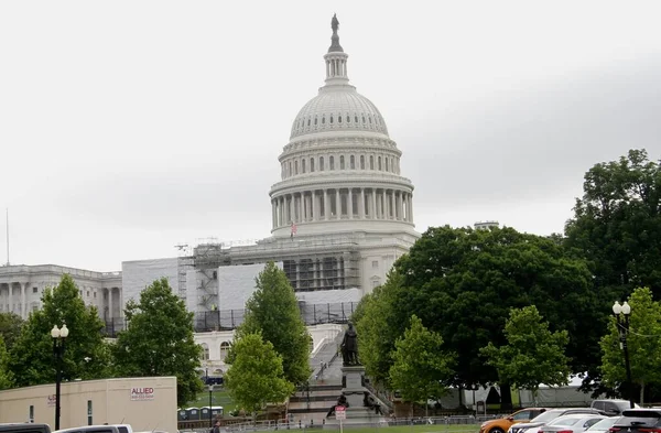Abd Kongre Binası Tepesi Mayıs 2022 Washington Maryland Abd Senatörlerin — Stok fotoğraf