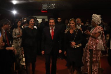 Sao Paulo Eyaleti Kamu Bakanlığı 'nın yeni başkanı Mario Sarrubbo' nun açılış töreni. 27 Mayıs 2022, Sao Paulo, Brezilya: MPSP başkanı olarak Başsavcı Mario Sarrubbo 'nun açılış töreni 