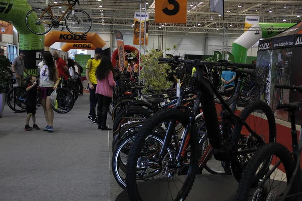 Int Abertura Segunda Edição Maior Feira Ciclistas Sul Curitiba Maio — Fotografia de Stock