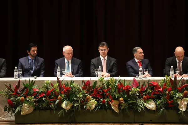 Cerimônia Inauguração Mario Sarrubbo Novo Chefe Ministério Público Estado São — Fotografia de Stock