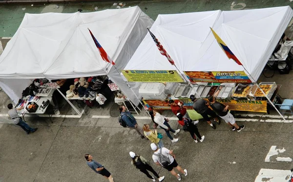 New Street Market Fair Manhattan Mayo 2022 Nueva York Estados —  Fotos de Stock