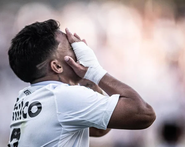 Maio 2022 Santos São Paulo Brasil Jogo Futebol Entre Santos — Fotografia de Stock