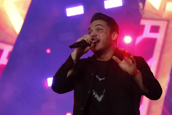 Show Singer Wesley Safadao Second Day Curitiba Country Music Festival — Stock Photo, Image