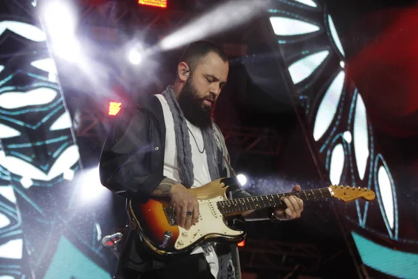 Pokaz Duetu Country Jorge Mateus Podczas Curitiba Country Music Festival — Zdjęcie stockowe