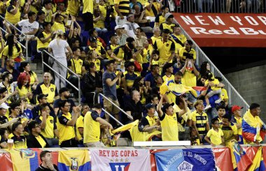 Ekvador, Nijerya 'ya karşı Red Bull Arena' da futbol dostu. 2 Haziran 2022, New Jersey, ABD: Ekvador ve Nijerya arasında oynanan dostça futbol maçı 2 Haziran Perşembe günü New Jersey 'deki Red Bull Arena' da tüm biletler satıldı.