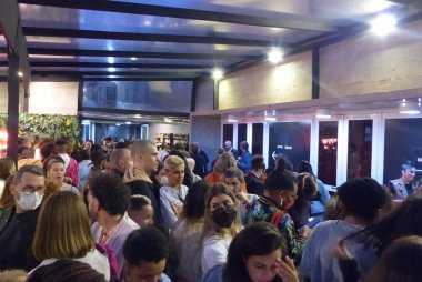 (SPFW 'nin 53. Basımı - stilist Naya Violeta, Sankofa Projesi - Bahar Yaz Koleksiyonu 22 / 23. 2 Haziran 2022, Sao Paulo, Brezilya: 53. SPFW sürümü sırasında Sankofa Projesi için stilist Naya Violeta 'nın moda gösterisi 