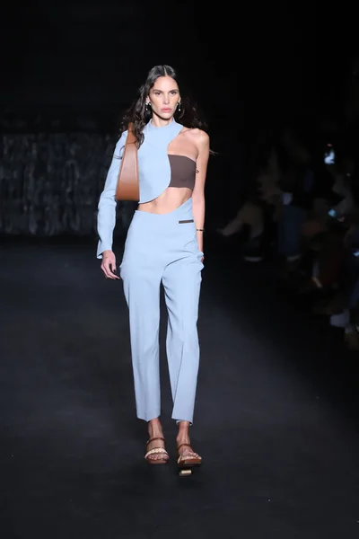 Int 53Rd Edition Spfw Fashion Show Misci Brand Stylist Airon — Fotografia de Stock