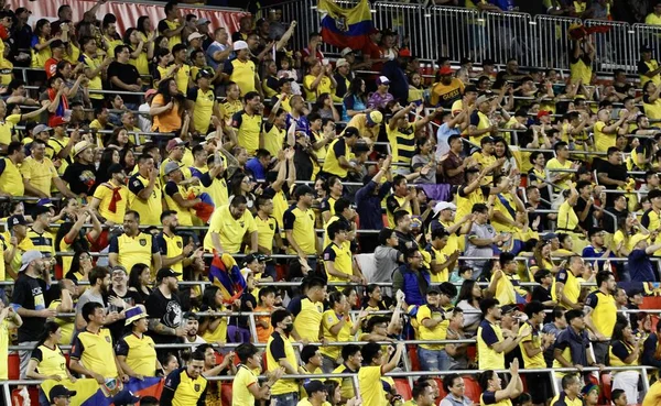 Equateur Nigeria Dans Match Foot Amical Red Bull Arena Juin — Photo