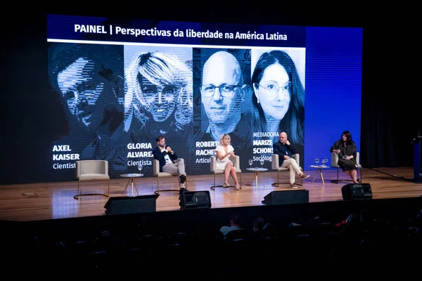 Int Conferencia Internacional Sobre Libertad Lleva Cabo Sao Paulo Junio — Foto de Stock