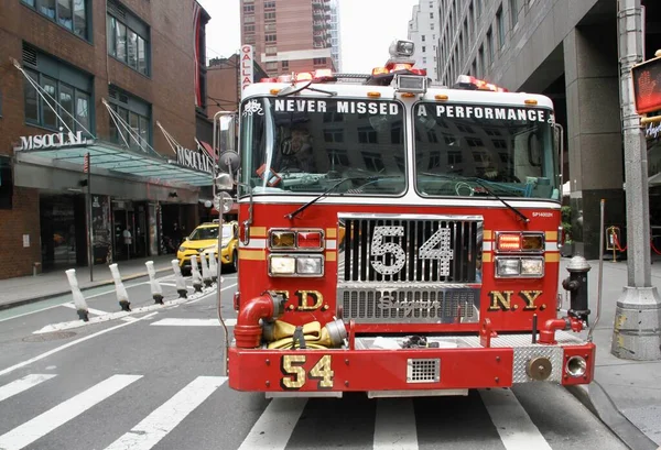 New Falsa Alarma Para Bomberos Manhattan Junio 2022 Nueva York —  Fotos de Stock