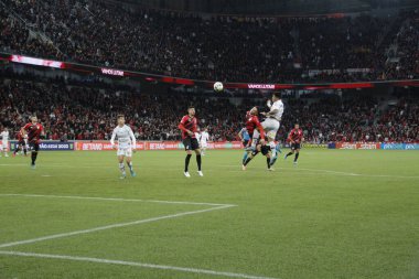 Brezilya Futbol Şampiyonası: Athletico Paranaense Santos 'a karşı. 4 Haziran 2022, Curitiba, Parana, Brezilya: Brezilya 'nın Arena da Baixada Stadyumu' nda düzenlenen 9.
