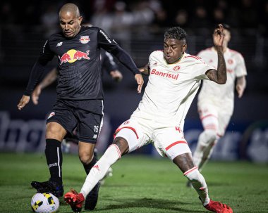 Brezilya Futbol Şampiyonası: Red Bull Bragantino Internacional 'a karşı. 5 Haziran 2022, Braganca Paulista, Sao Paulo, Brezilya: Red Bull Bragantino ve Internacional arasındaki futbol maçı, Brezilya Futbol Şampiyonası 'nın dokuzuncu turu için geçerlidir.