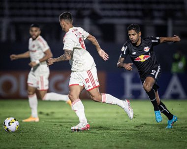 Brezilya Futbol Şampiyonası: Red Bull Bragantino Internacional 'a karşı. 5 Haziran 2022, Braganca Paulista, Sao Paulo, Brezilya: Red Bull Bragantino ve Internacional arasındaki futbol maçı, Brezilya Futbol Şampiyonası 'nın dokuzuncu turu için geçerlidir.