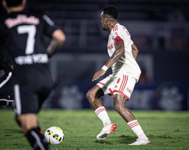 Brezilya Futbol Şampiyonası: Red Bull Bragantino Internacional 'a karşı. 5 Haziran 2022, Braganca Paulista, Sao Paulo, Brezilya: Red Bull Bragantino ve Internacional arasındaki futbol maçı, Brezilya Futbol Şampiyonası 'nın dokuzuncu turu için geçerlidir.