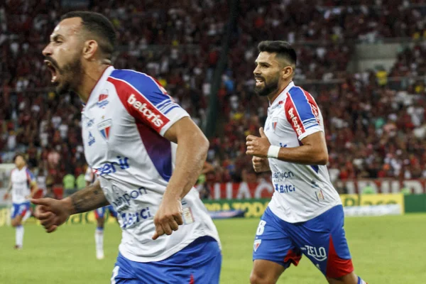 Campeonato Brasileiro Futebol Flamengo Fortaleza Junho 2022 Rio Janeiro Brasil — Fotografia de Stock