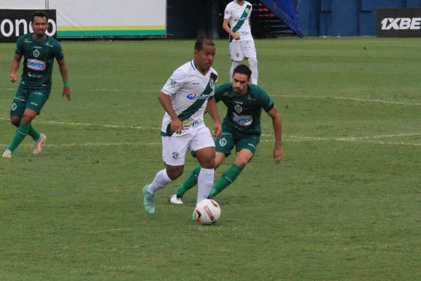 Mistrovství Brazílie Fotbale Třetí Liga Manaus Altos Června 2022 Manaus — Stock fotografie