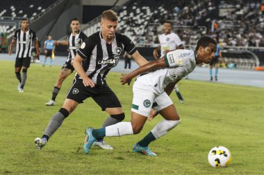 Brezilya Futbol Şampiyonası: Botafogo Goias 'a karşı. 6 Haziran 2022, Rio de Janeiro, Brezilya: Botafogo ve Goias arasındaki futbol maçı, Brezilya Futbol Şampiyonası 'nın dokuzuncu turu için geçerli, 6 Haziran Pazartesi günü Rio de Janeiro' daki Engenhao Stadyumu 'nda yapıldı.). 