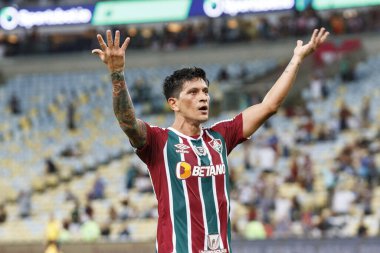 Brezilya Futbol Şampiyonası: Fluminense - Atletico-MG. 8 Haziran 2022, Rio de Janeiro, Brezilya: Fluminense ile Atletico Mineiro arasında oynanan futbol maçı, 2022 Brezilya Futbol Şampiyonası 'nın 10. turu için geçerlidir.