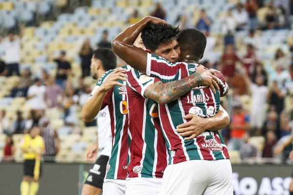 Brezilya Futbol Şampiyonası Fluminense Atletico Haziran 2022 Rio Janeiro Brezilya — Stok fotoğraf