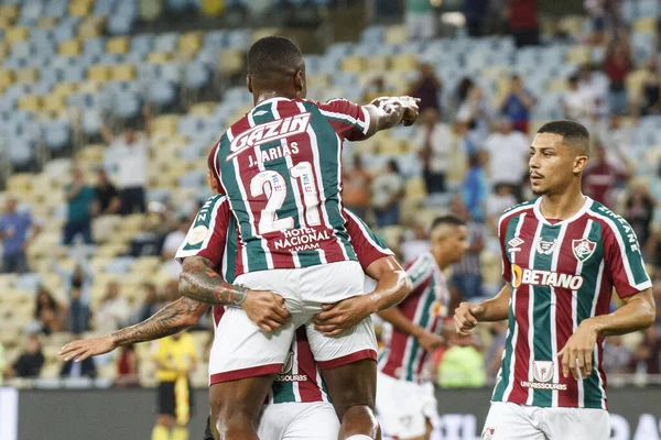 Campionatul Brazilian Fotbal Fluminense Atletico Iunie 2022 Rio Janeiro Brazilia — Fotografie, imagine de stoc