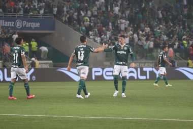Brezilya Futbol Şampiyonası: Palmeiras Botafogo 'ya karşı. 9 Haziran 2022, Sao Paulo, Brezilya: Palmeiras ile Botafogo arasındaki futbol maçı, Brezilya Futbol Şampiyonası 'nın 10. turu için geçerlidir.