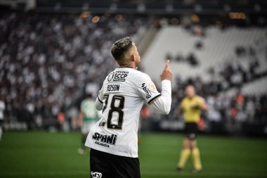 Brezilya Futbol Şampiyonası: Korintliler Gençliğe Karşı. 11 Haziran 2022, Sao Paulo, Brezilya: Corinthians ve Juventude arasındaki futbol maçı, 2022 Brezilya Futbol Şampiyonası 'nın 11. turu için geçerli.