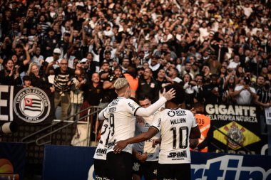 Brezilya Futbol Şampiyonası: Korintliler Gençliğe Karşı. 11 Haziran 2022, Sao Paulo, Brezilya: Corinthians ve Juventude arasındaki futbol maçı, 2022 Brezilya Futbol Şampiyonası 'nın 11. turu için geçerli.