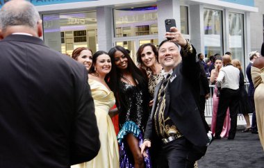 New York 'taki 75. Tony Ödülleri 2022. 12 Haziran 2022, New York, ABD: 75. Tony Ödülleri, 6. Cadde 'deki Radio City Music Hall' da gerçekleşiyor. Kutlama 7: 00 'de başlayacak 8: 00' de. 