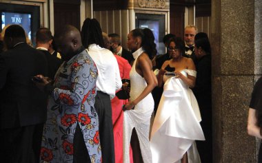 New York 'taki 75. Tony Ödülleri 2022. 12 Haziran 2022, New York, ABD: 75. Tony Ödülleri, 6. Cadde 'deki Radio City Music Hall' da gerçekleşiyor. Kutlama 7: 00 'de başlayacak 8: 00' de. 