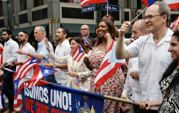 New 65Th National Puerto Rican Day Parade June 2022 New — Stock Photo, Image