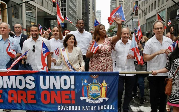 New 65Th National Puerto Rican Day Parade June 2022 New — Stock Photo, Image