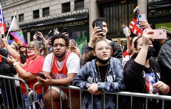 Novo Nicky Jam 65Th National Puerto Rican Day Parade Junho — Fotografia de Stock