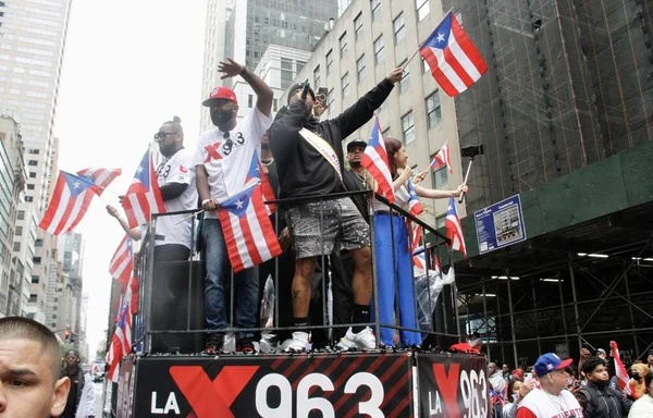 Nouveau Nicky Jam 65E Défilé National Journée Portoricaine Juin 2022 — Photo
