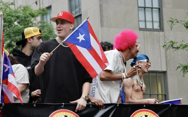 New 65Th National Puerto Rican Day Parade June 2022 New — Stock Photo, Image