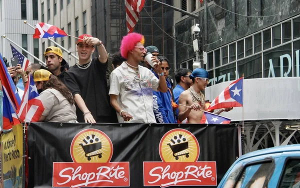 New 65Th National Puerto Rican Day Parade June 2022 New — Stock Photo, Image