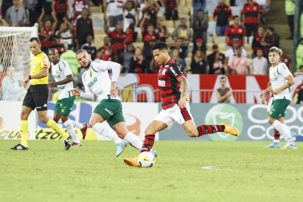 Brasilianische Fußballmeisterschaft Flamengo Gegen Cuiaba Juni 2022 Rio Janeiro Brasilien — Stockfoto