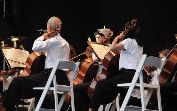 New York Philharmonic Concerts Parks Central Park Inglês Junho 2022 — Fotografia de Stock