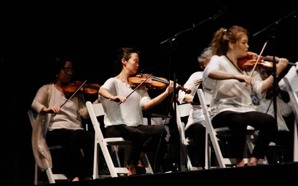 New York Philharmonic Concerts Parks Central Park Inglês Junho 2022 — Fotografia de Stock