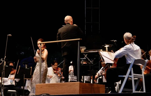 New York Philharmonic Concerts Parks Central Park Juin 2022 New — Photo