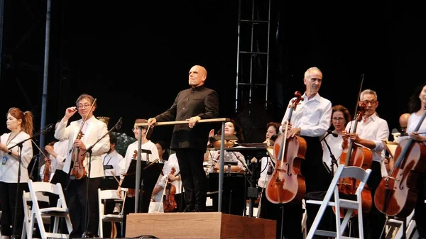 New York Philharmonic Concerts Parks Central Park Juni 2022 New — Stockfoto