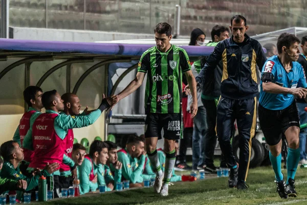 Brasilianische Fußballmeisterschaft America Gegen Fluminense Juni 2022 Belo Horizonte Minas — Stockfoto