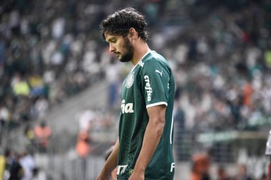 Brezilya Futbol Şampiyonası: Palmeiras Atletico-GO 'ya karşı. 16 Haziran 2022, Sao Paulo, Brezilya: Palmeiras ve Atletico-GO arasındaki futbol maçı, Brezilya Futbol Şampiyonası 'nın 12. turu için geçerli, Sao Paulo' daki Allianz Parque Stadyumu 'nda düzenlendi.