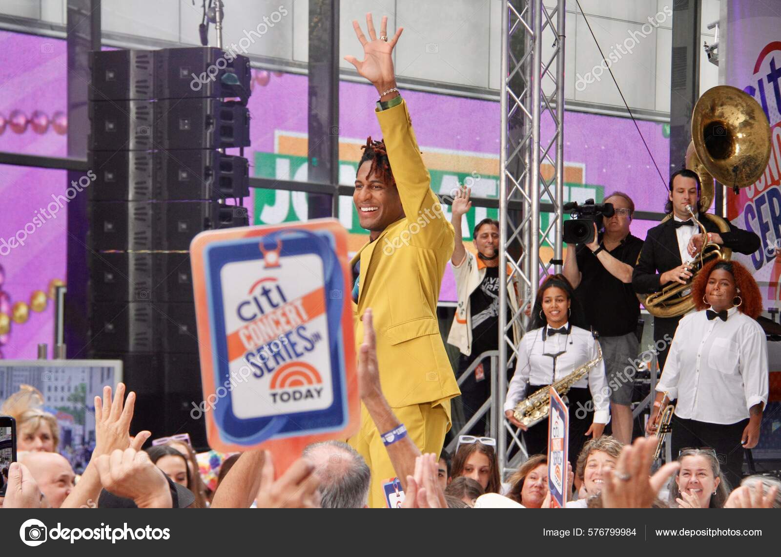 Джон Батист Nbc Today Citi Summer Concert Series Rockefeller.