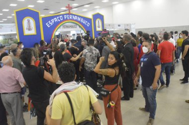 Eski Cumhurbaşkanı Lula, Brezilya Cumhurbaşkanı adayı ve yardımcısı Geraldo Alckmin Natal 'da düzenlenen bir etkinliğe katıldılar. 17 Haziran 2022, Natal, Rio Grande do Norte, Brezilya: Eski Cumhurbaşkanı Luiz Inacio Lula da Silva