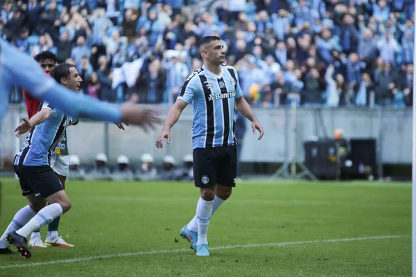 Brezilya Futbol Şampiyonası - İkinci Lig: Gremio Sampaio Correa 'ya karşı. 18 Haziran 2022, Porto Alegre, Rio Grande do Sul, Brezilya: Brezilya Futbol Şampiyonası 'nın 13. turu için geçerli olan Gremio ve Sampaio Correa arasındaki futbol maçı 