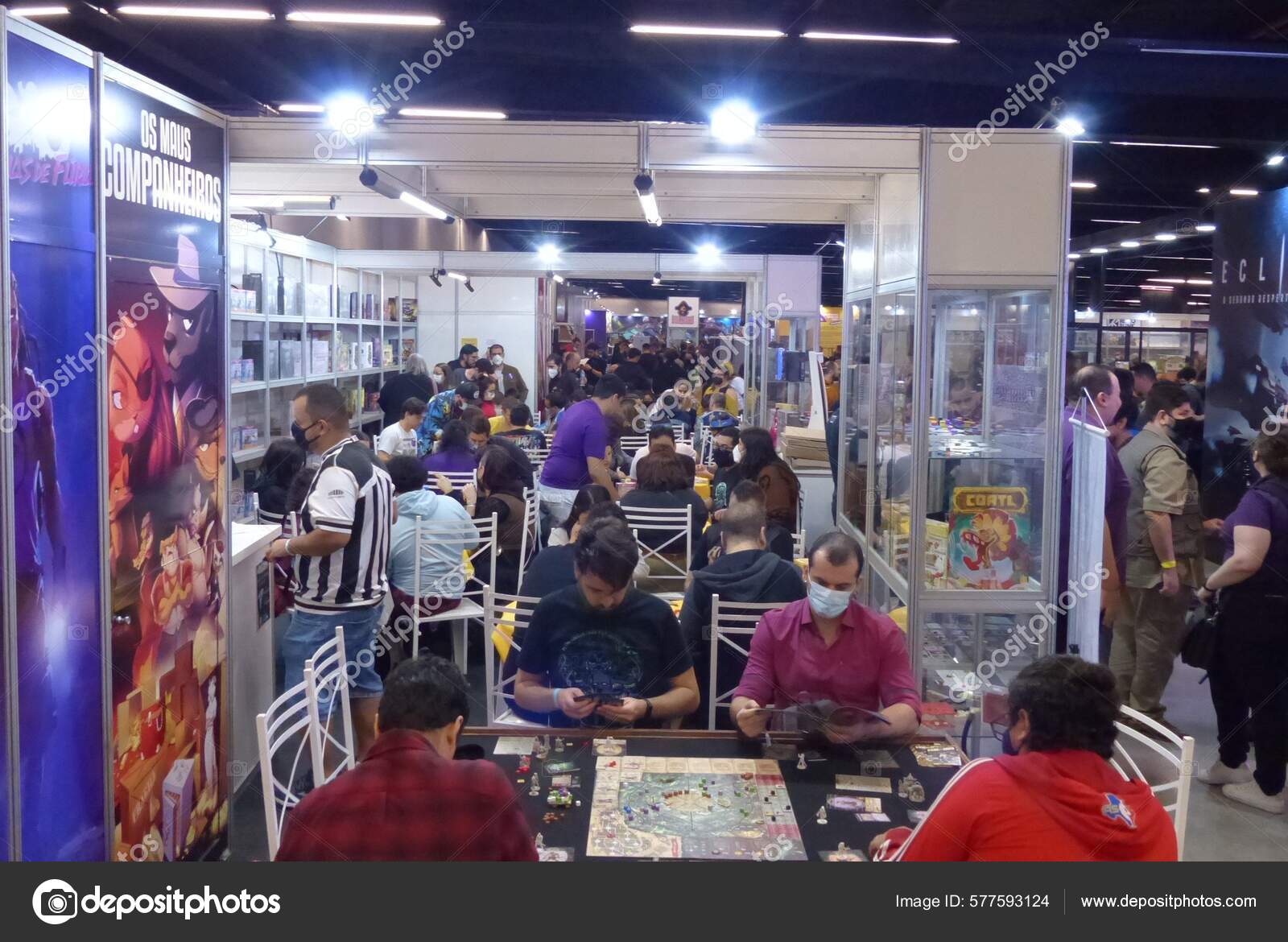 Movimento Durante Offline Fun Maior Evento Jogo Tabuleiro São Paulo —  Fotografia de Stock Editorial © thenews2.com #577593124