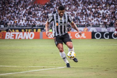 Brezilya Futbol Şampiyonası: Atletico-MG Flamengo 'ya karşı. 19 Haziran 2022, Belo Horizonte, Minas Gerais, Brezilya: Brezilya 'nın Mineirao Stadyumu' nda düzenlenen Brezilya Futbol Şampiyonası 'nın 13. turu için geçerli olan Atletico-MG ve Flamengo arasındaki futbol maçı