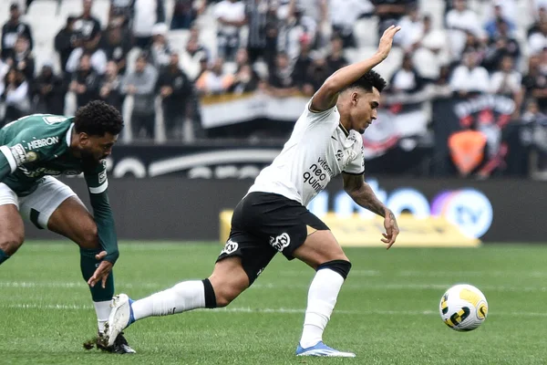 Brasiliansk Fotboll Mästerskap Corinthians Goias Juni 2022 Sao Paulo Brasilien — Stockfoto