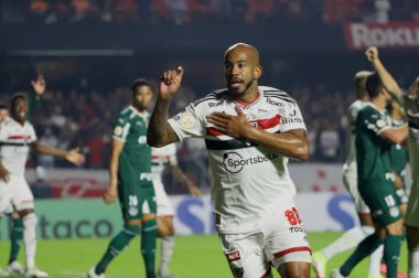 Brezilya Futbol Şampiyonası: Sao Paulo ve Palmeiras. 20 Haziran 2022, Sao Paulo, Brezilya: Sao Paulo ve Palmeiras arasındaki futbol maçı, Brezilya Futbol Şampiyonası 'nın 13. turu için geçerli, Pazartesi günü Sao Paulo' daki Morumbi Stadyumu 'nda yapıldı.). 